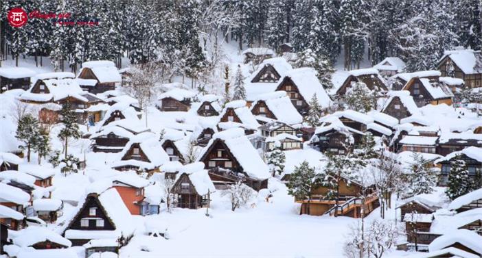 Tour Nhật Bản Đón Năm Mới Ở Làng Cổ Shirakawago 6N5Đ